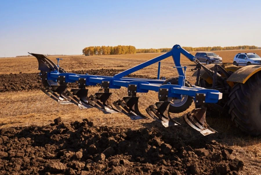 Modernized Wide-Width Plow PШM-7 for Soil Processing