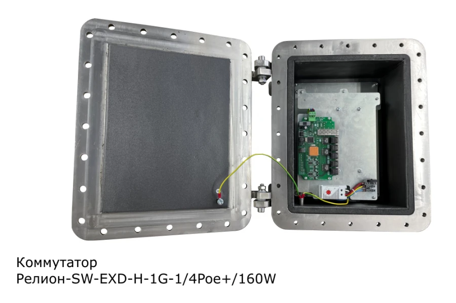 Managed Explosion-Proof Switch, Relion-SW-EXD-N-1G-1/4Poe+/160W