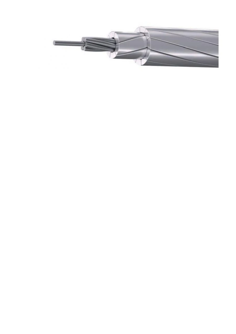 Reinforced Core Compact Uninsulated Wires for Electrical Transmission