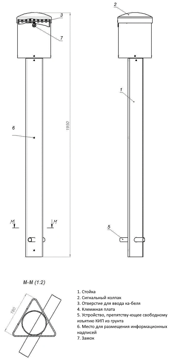 Control and Measurement Point Type 16 KIP.PTM