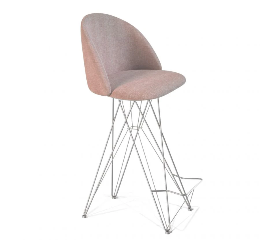 Elegant Microfiber Bar Stool Sheffilton SHT-ST35/S66