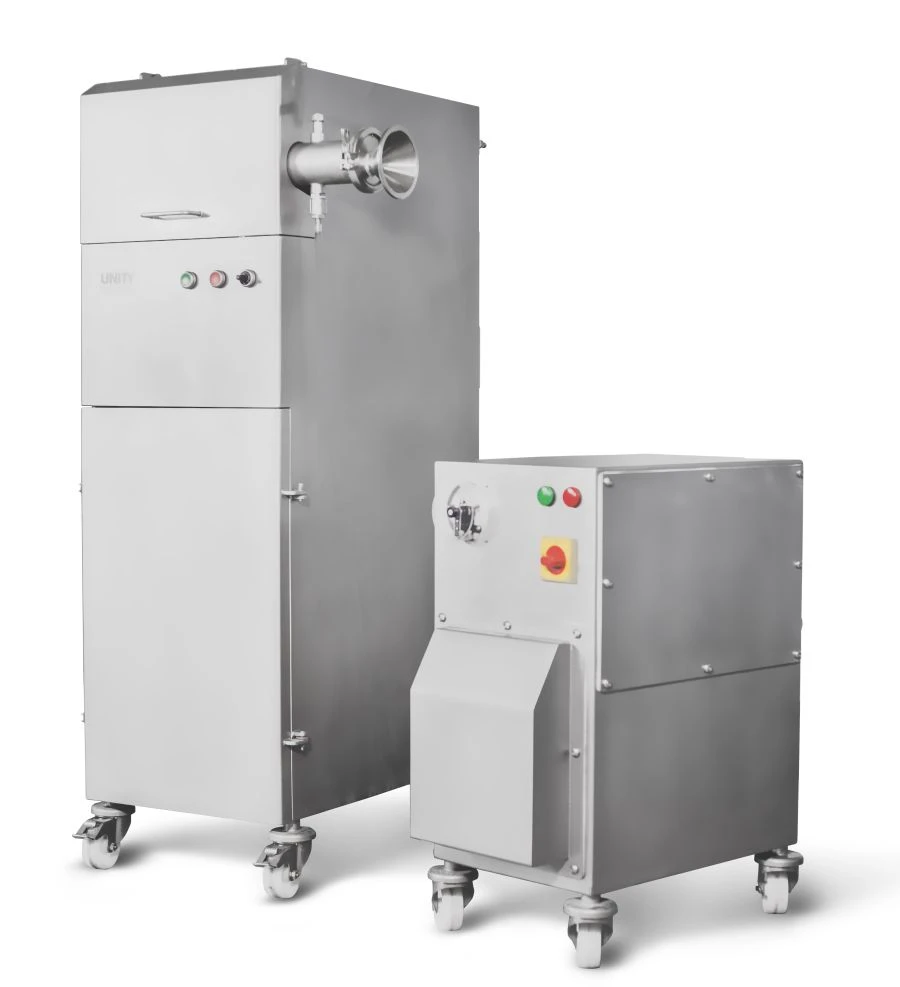 آلة إزالة غلاف السجق مع أداء عالي وتحكم في السرعة