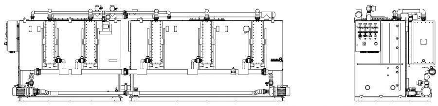 Wastewater Treatment Installation UO-FHT-E 60
