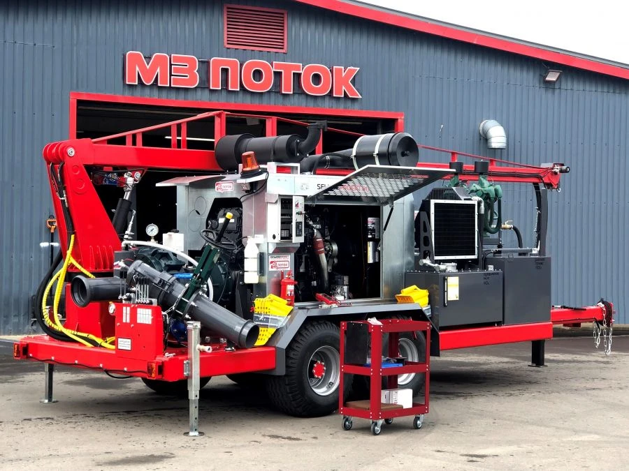 محطة ضخ الديزل DNS.SHP-3 E123 (Cornell 6NHTB/FPT IVECO C13)