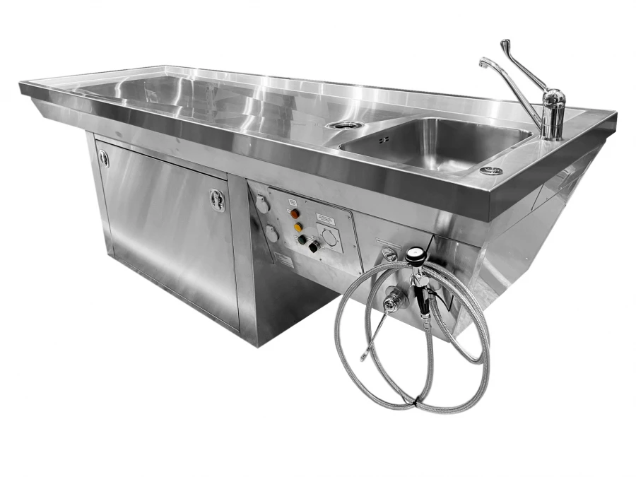 Pathological Autopsy Table TANARTIS® with Accessories "Titan Advanced