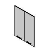 Medium MDF Doors for Office Furniture Set "Vegas