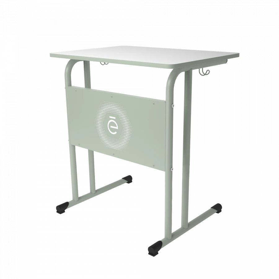 Single Student Desk with Rectangular Top, Model PSh5/1