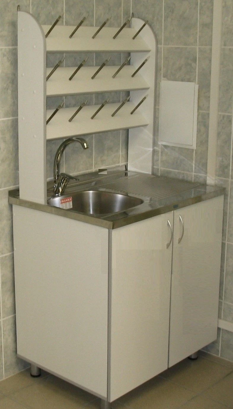 Single Compartment Kitchen Table with Sink (Type 2)