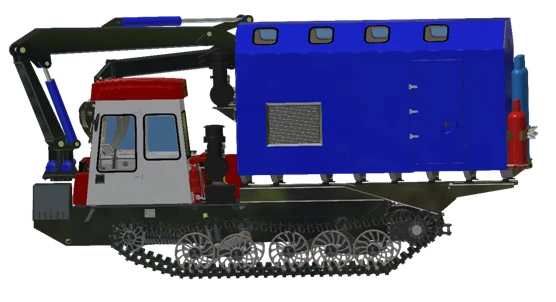 TGU-4.00.01.00.00.01.014 Tractor with Diesel Generator