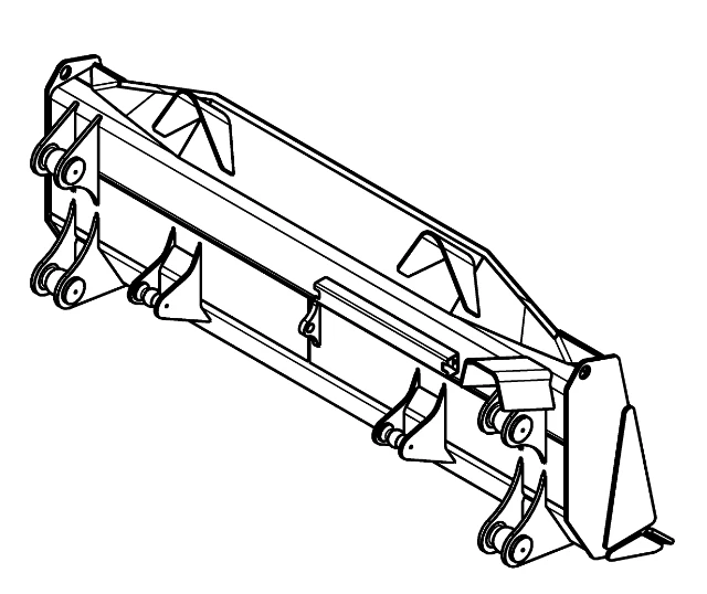Heavy-Duty Bulldozer Blade Model 12885632 for Earthmoving