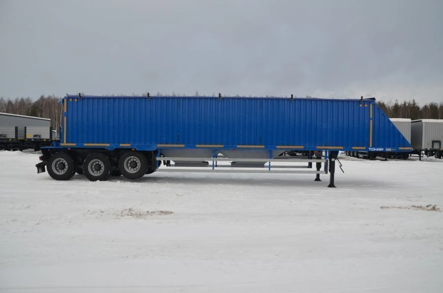Tonar 9386 Cargo Semi-Trailer for Bulk Grain Transport