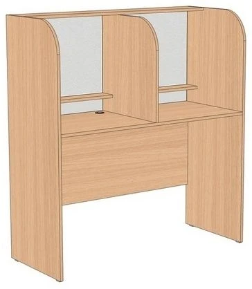 Student Desk for Language Laboratory, 2-Seater SLG2