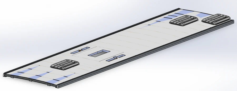 لوحة سقف كاملة 5299-405-5703000-32/B