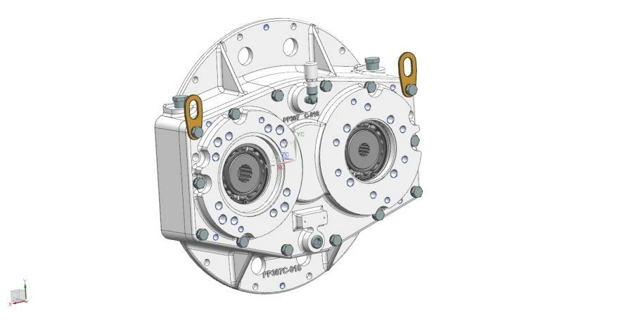 Reduction Gear RR307C43.43 for Special Equipment