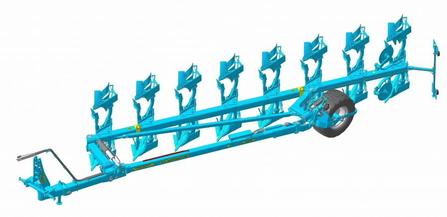 Reversible Plow PПО-8 for Efficient Tillage