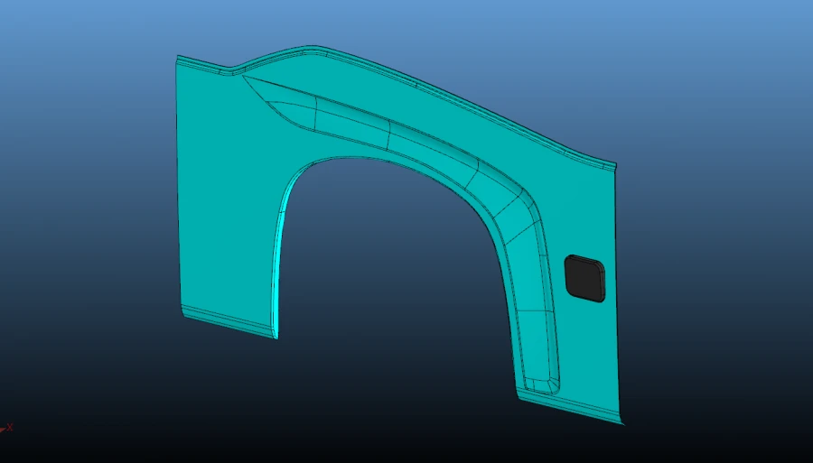 Right Rear Arch Panel 6282-401-5402502-02