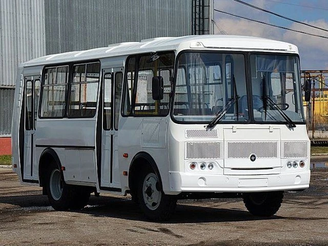 Diesel Bus PAZ 320540-04 with Itelma MD22 Engine Control Unit