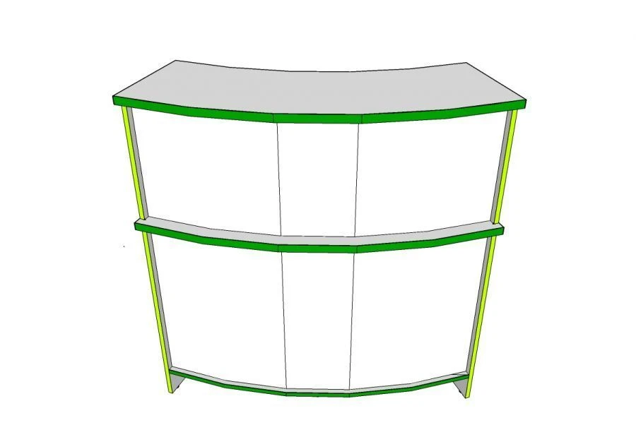 Library Checkout Desk for Librarians and Administrators