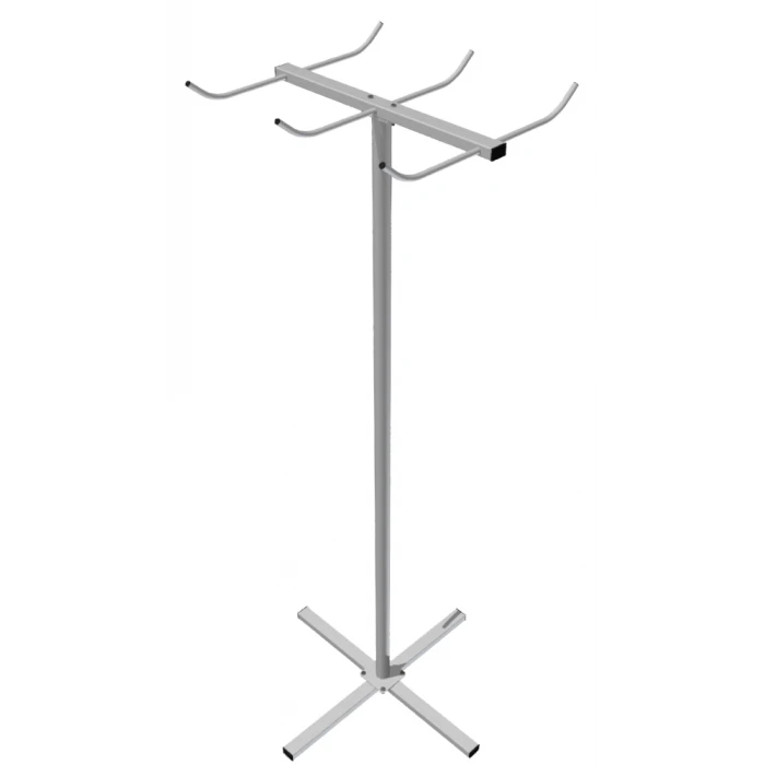 Rubber Shock Absorber Stand on Metal Frame