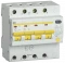 Differential Automatic Circuit Breaker AD14S 4P 50A 300mA IEK