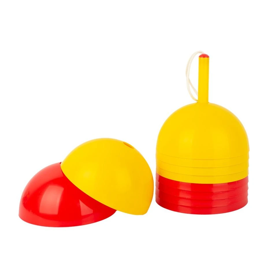 مجموعة علامات الألعاب الرياضية مع حامل للتخزين