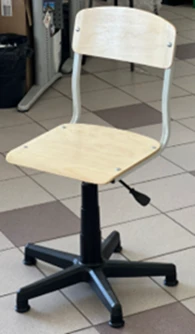 Student Chair with Cross Base