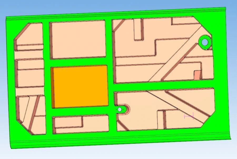 اللوحة اليمنى المتوسطة للمركبات - 6282-401-5402506