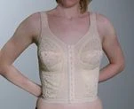 Lace Half-Compression Bra for Breast Prosthesis LF-10