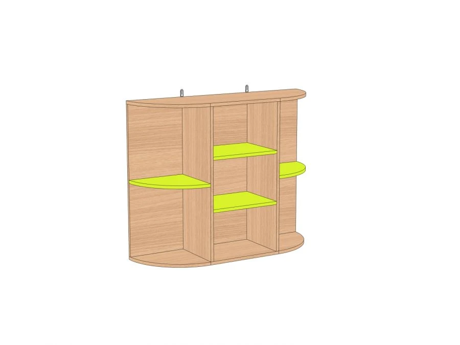 Children's Wall Shelf 1000*303*800 mm PN-2