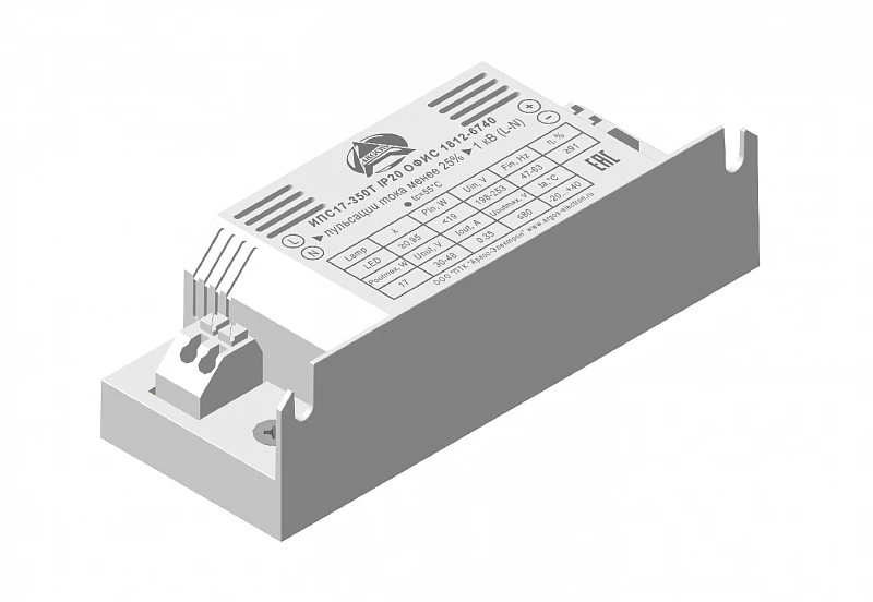 LED Power Supply Argos IPS17-350T IP20