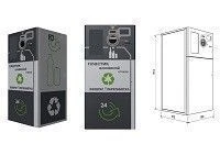 ماكينة إعادة التدوير الداخلية لمختلف الحاويات - Basis TRVM TV