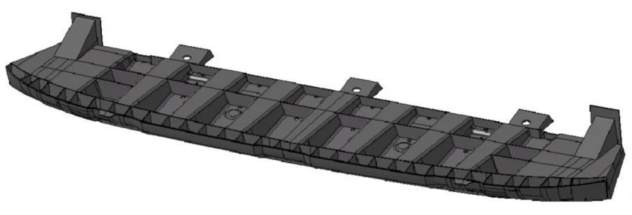 Lower Absorber for Vehicles M1 and N1 - Model 9683459181