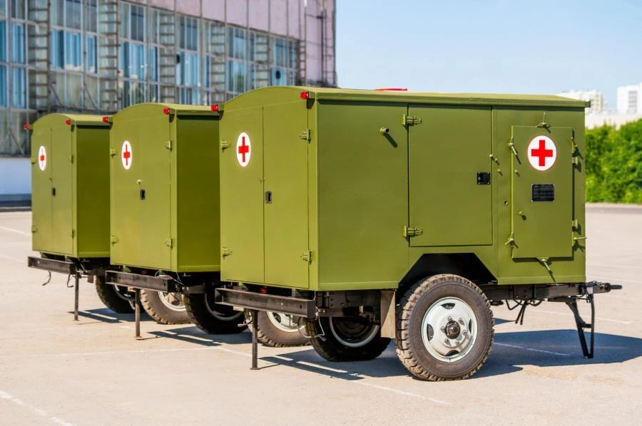 وحدة الدش للتعقيم DDP-2M للمقطورات