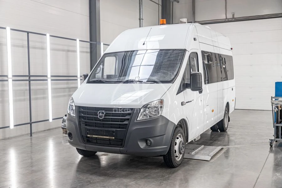 Bus type 2250 modifications: 2250DA, 2250DB, 2250DC, 2250DD, 2250DE, 2250DF, 2250F0, 2250F2, produced on the basis of GAZ chassi