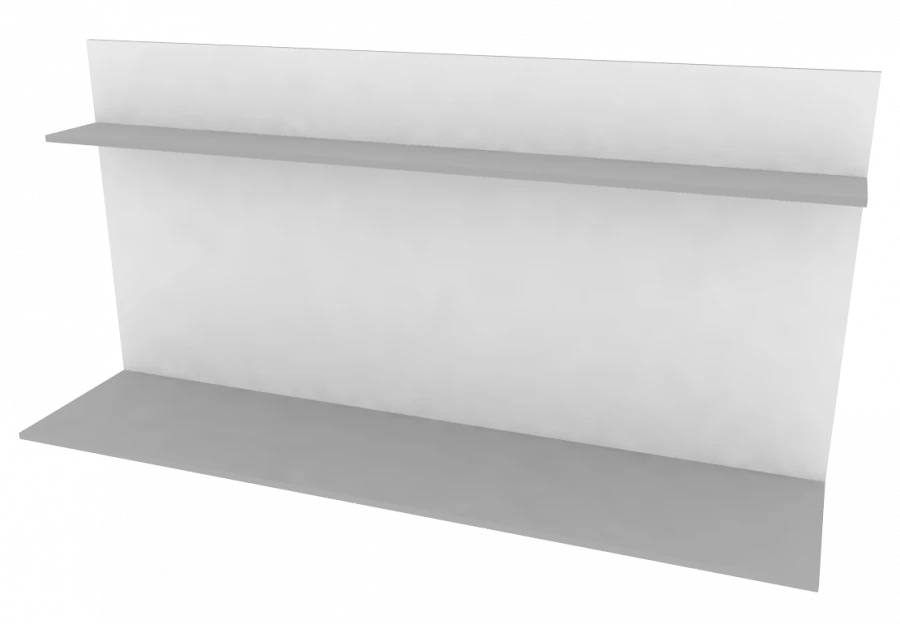 Central Shelf Insert 1800x420x884mm with Laminate Finish