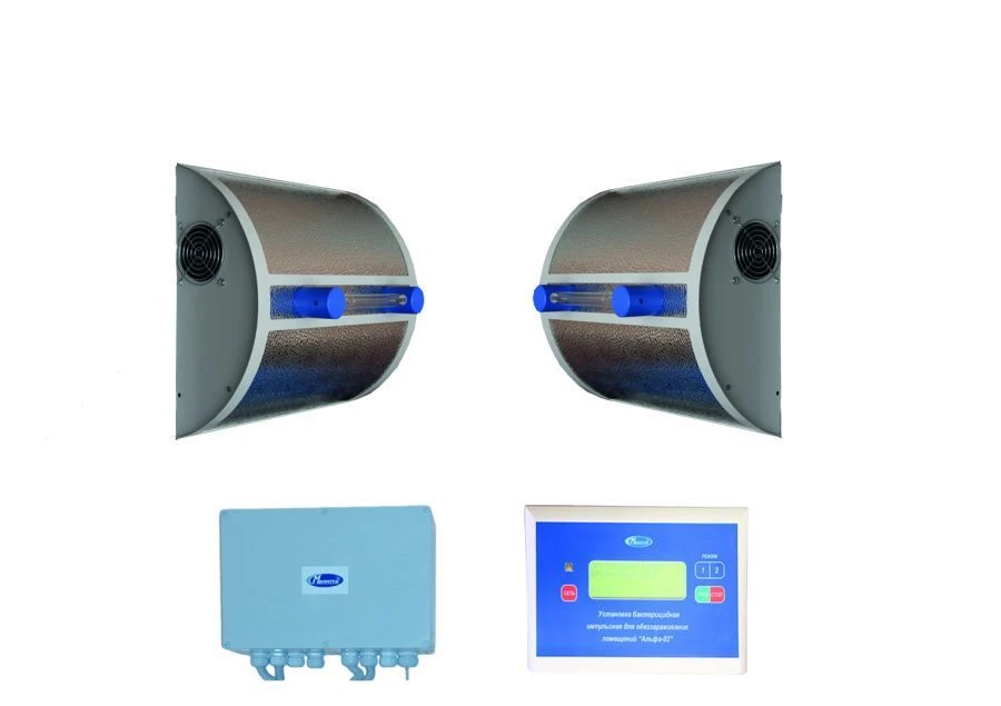 Yanex-ST Ultraviolet Pulse Installation for Air and Surface Disinfection
