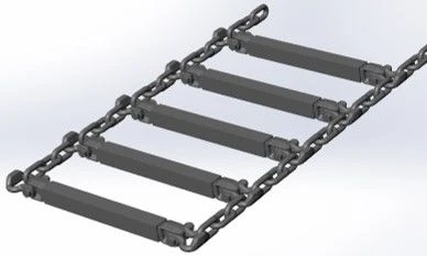 Complete Scraper Chain CSBK-1 for Conveyors