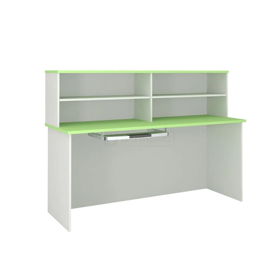 محطة الممرضات PS-1ST مع رفوف