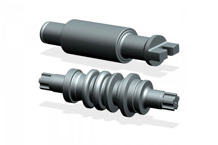 Forged Steel Work Rolls for Hot Rolling Mills