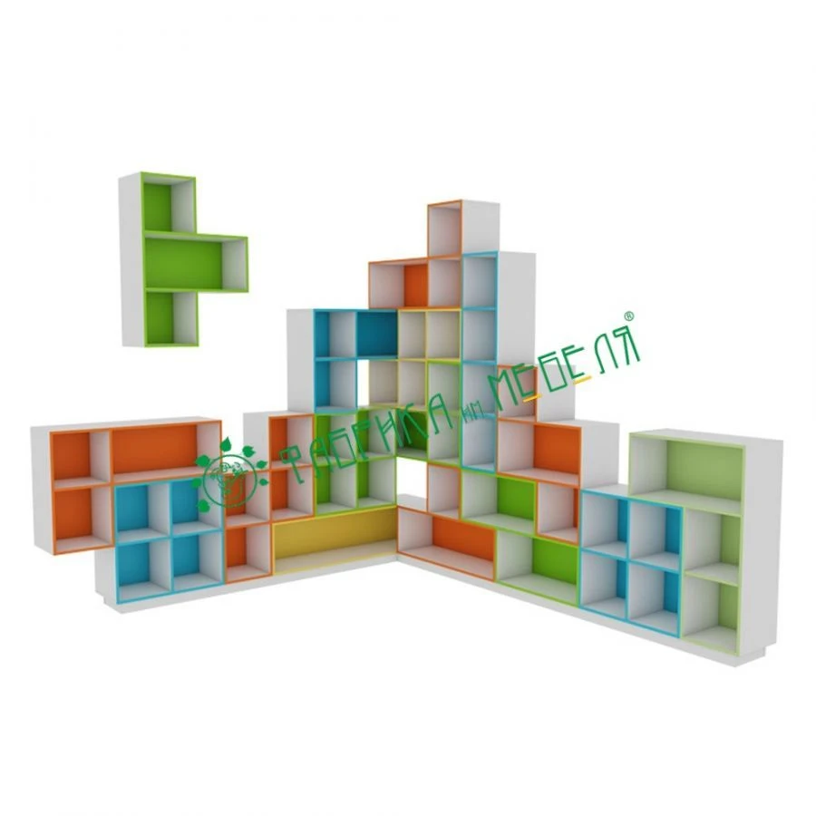 TETRIS Corner Shelf, Model 40510-006