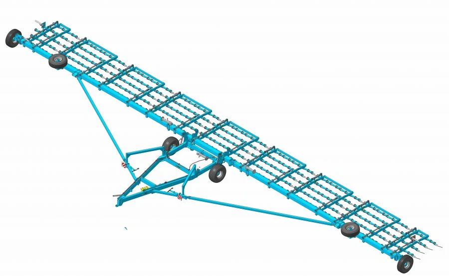 Wide-Working Spring Harrow BPSH-25-03