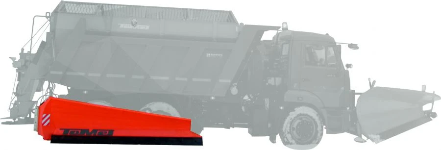 Side Snow Plow "Tomez-1" for Enhanced Snow Removal