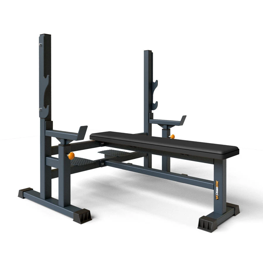 Horizontal Bench Press with Safety Catches BF-304.1