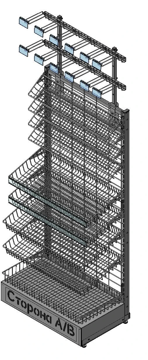 Modular Checkout Stand for Retail Display