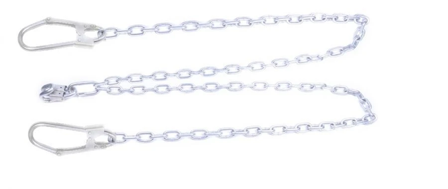 Dual-Shoulder Safety Lanyard for Fall Protection and Positioning