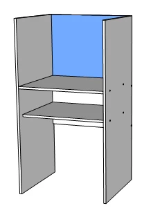 Acoustic Booth Student Desk for Language Classrooms