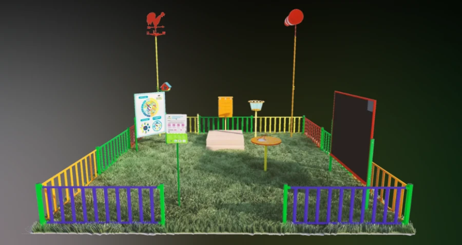 Children's Meteorological Station for Preschool and Primary School - Standard Model MP-001