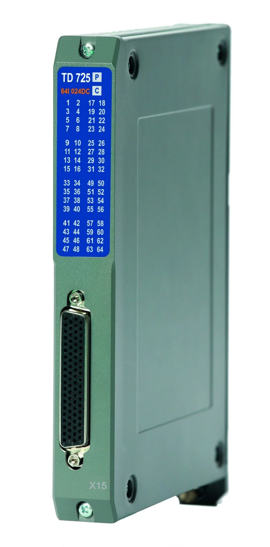 وحدة التحكم القابلة للبرمجة ELSI-TMK، النموذج TD 725 64I 024DC