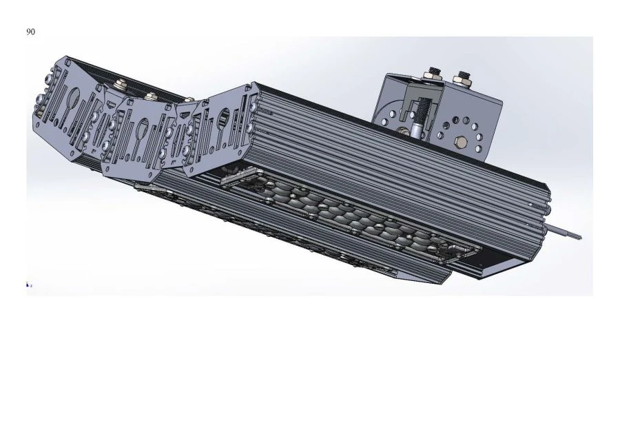 Industrial Design LED Light "MTM IoT" Series CUBE 180 with 3 Modules