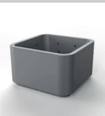 CUBO 1500 Planter - Model 220, Without Lighting